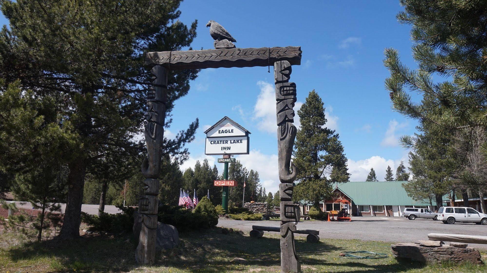 Eagle Crater Lake Inn Chemult Eksteriør billede
